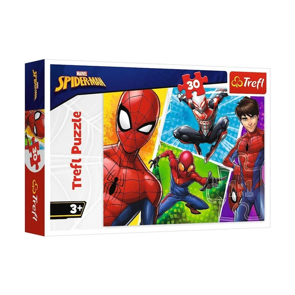 PUZZLE-18242 Spiderman 30 Parça Puzzle - 4