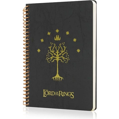 Mabbels Lord Of The Rings (Yüzüklerin Efendisi) Siyah Butik Defter