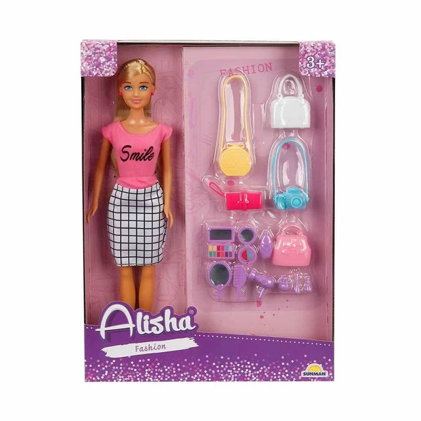 3392 Alisha Fashion Aksesuar Set 29 cm