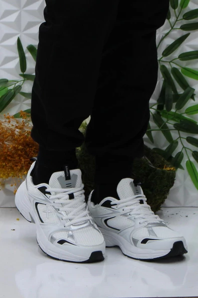 Kinetix Arlex Tx Beyaz Siyah Rahat Orijinal Ürün Erkek Spor Ayakkabı - Resim 2