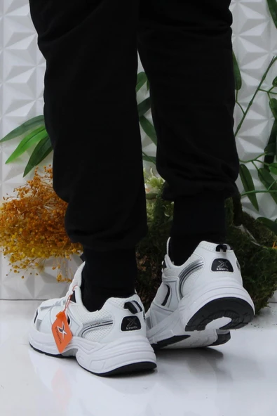 Kinetix Arlex Tx Beyaz Siyah Rahat Orijinal Ürün Erkek Spor Ayakkabı - Resim 4