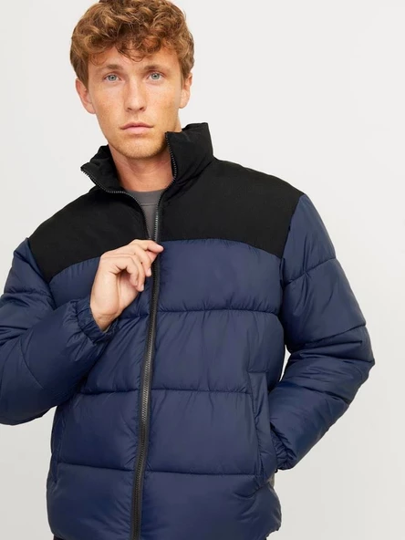 JJMOON STAND COLLAR PUFFER Navy Navy M - 7