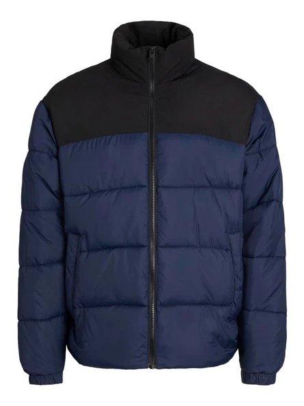 JJMOON STAND COLLAR PUFFER Navy Navy XL