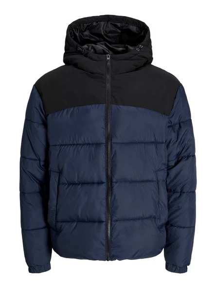 JJMOON HOOD PUFFER Navy Navy M