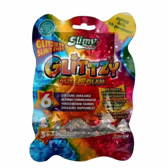 34025 Slimy Glitzy 10 Renk 90 gr