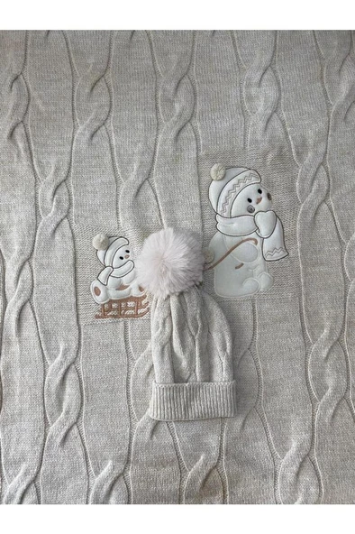 Ultra Lüx Bereli Bebek Battaniye - 3