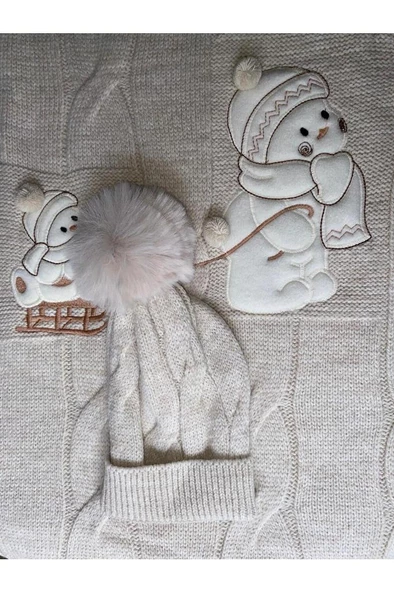 Ultra Lüx Bereli Bebek Battaniye - 2