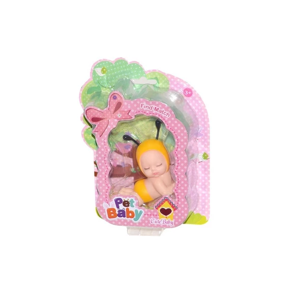 21113CD 4CD 5CD YB226643 Birlik, Şirin Uyuyan Bebekler - Pet Baby - 1 adet stokta olan gönderilir