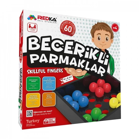 Redka Becerikli Parmaklar Akıl Zeka Kutu Oyunu