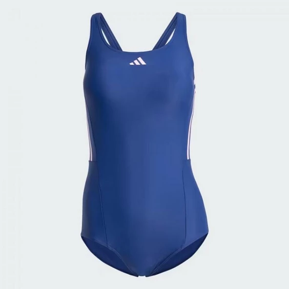 Adidas IQ4001 3S Mid Suit C Kadın Mayo - 2