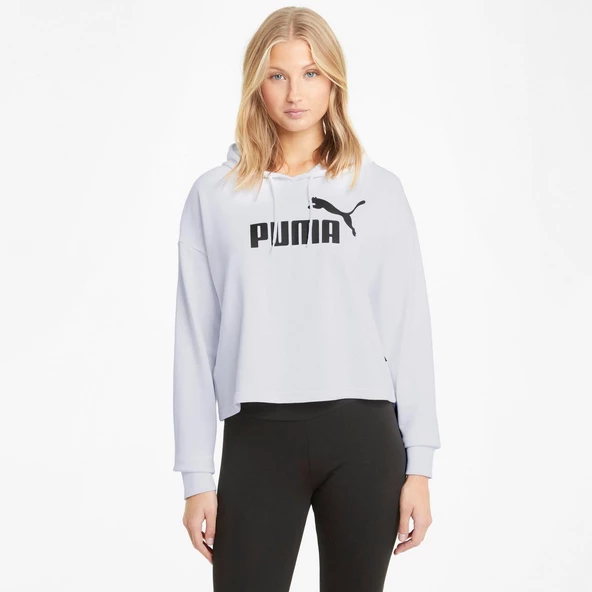 Puma 58687002 Ess Cropped Logo Tr Kadın Sweatshirt - 3