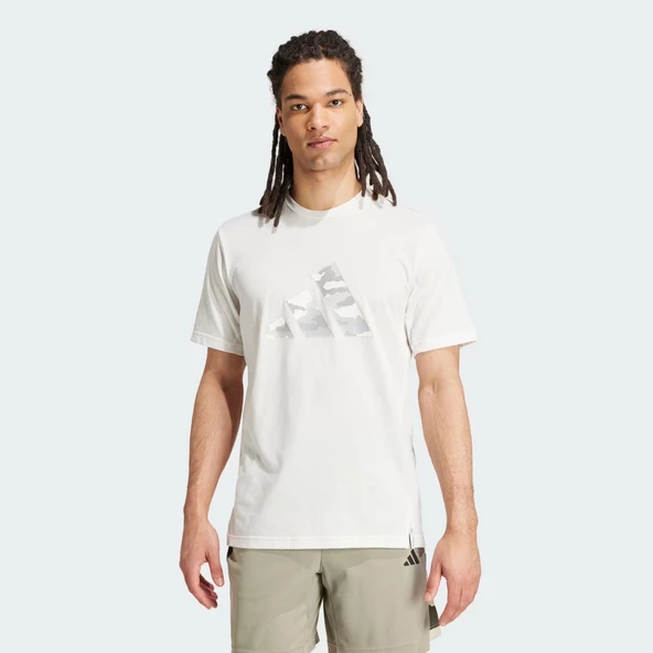 Adidas IW8489 Camo Big Logo T Erkek Tişört