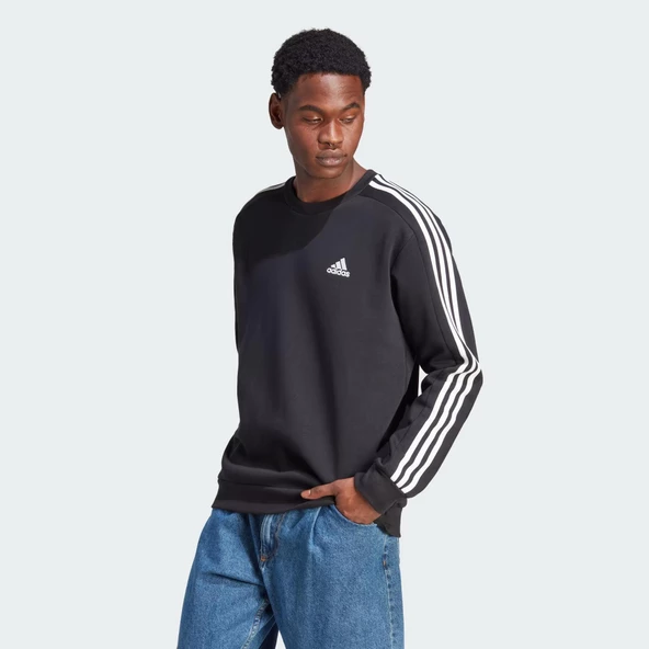 Adidas IB4027 M 3S Fl Swt Erkek Sweatshirt