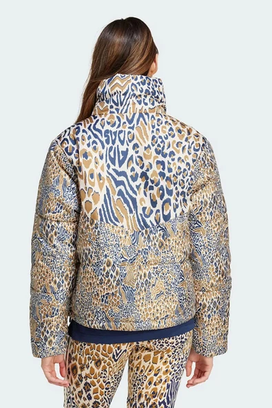 Adidas IV9756 Farm Padded Kadın Spor Mont - 2