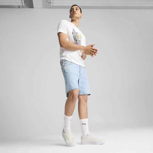 Puma 68321302 Graphics Photoprint Tee Erkek Spor Tişört - 5