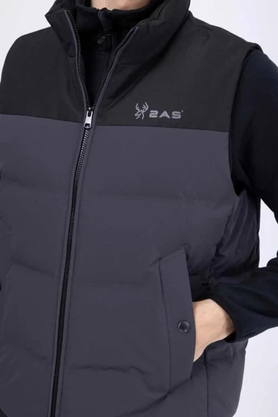 2AS 2ASARVMCNFW23-ANTB Archer Down Erkek Yelek - 2