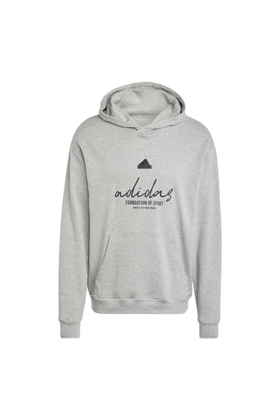 Adidas IX1316 Bl Ft Hd Q3 Erkek Sweatshirt - Resim 3