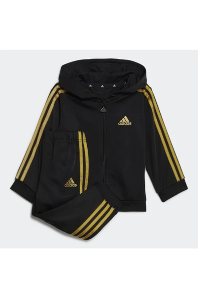 Adidas HR5874 I 3S Shiny Ts Bebek Eşofman Takımı