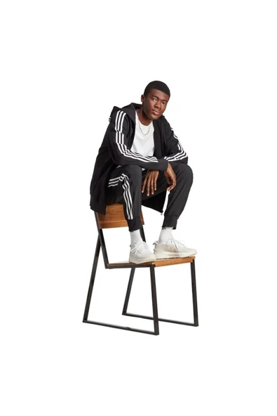 Adidas IC0433 M 3S Ft Fz Hd Erkek Spor Ceket - 4