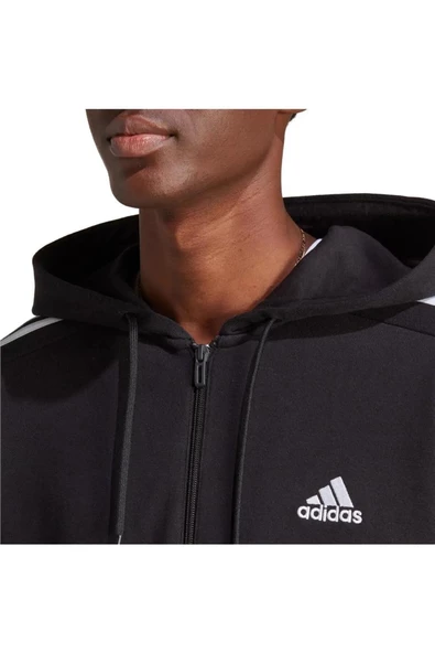 Adidas IC0433 M 3S Ft Fz Hd Erkek Spor Ceket - 5