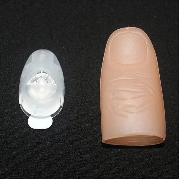 Led Işıklı Renkli Sihirli Parmak Işıklı Parmak Şaka Parmak 1 Adet - 6