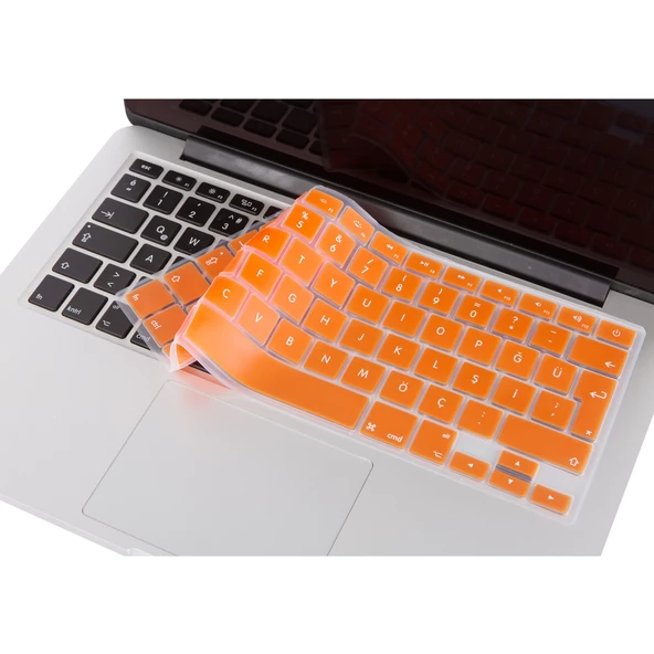 Klavye Koruyucu Macbook Klavye Air Pro (Türkçe Q) (Eski USB'li Model 2008/2017) ile Uyumlu - 7