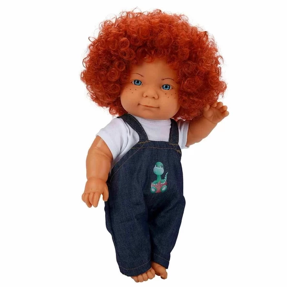 Sunman Kıvırcık Saçlı Curly Bebek 35 Cm - 2
