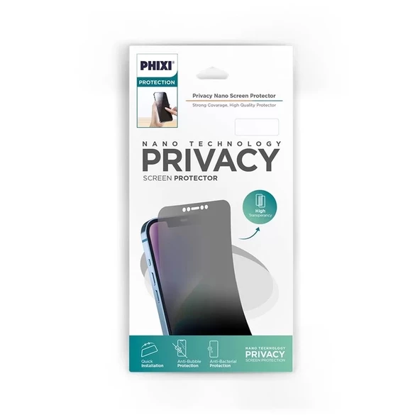 Privacy Nano İphone Xs Max Ekran Koruyucu