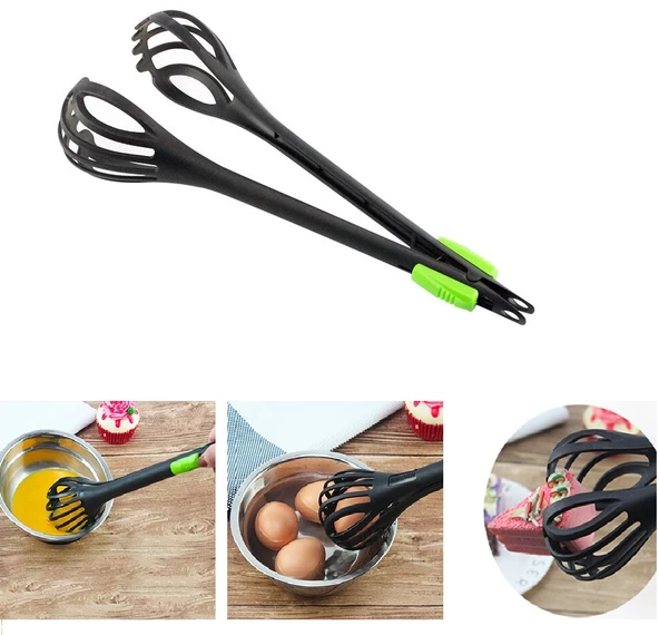 Paslanmaz Mutfak Maşası - 27 Cm Mangal Barbekü Maşası - 4