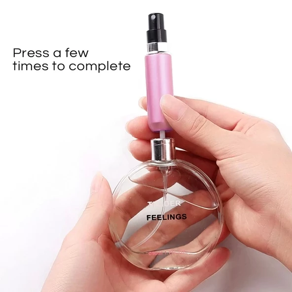 Doldurulabilir Mini Cep Parfüm Şişesi - 3