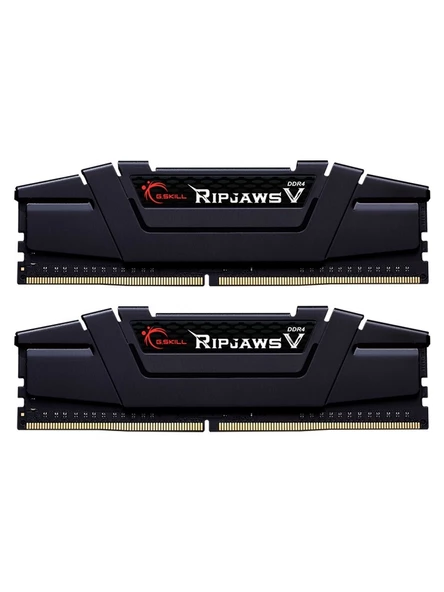 Gskıll Rıpjawsv Siyah 32Gb (2X16gb) 3200Mhz Ddr4 Cl16 Dual (16-18-18-38) 1.35V F4-3200C16d-32Gvk