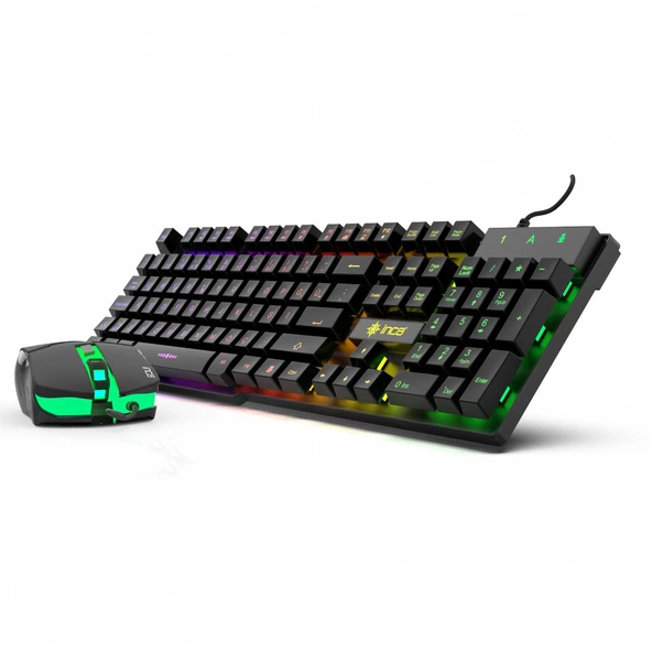 INCA KMS GAMING KLAVYE SET IKG-448