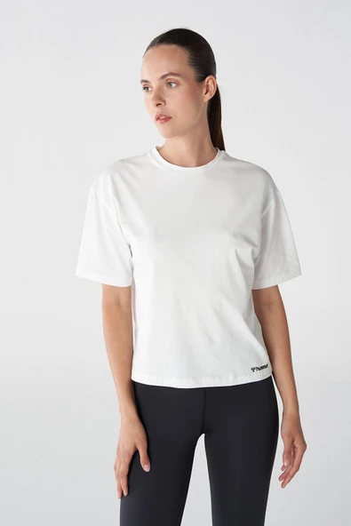 HUMMEL KADIN KISA KOL T-SHIRT T-MT ULTRA BOXY SHORT T-SHIRT 911868