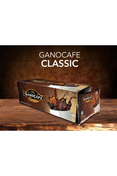 GanoCafe Classic Ganoderma Mantarlı Çözünebilir Kahve