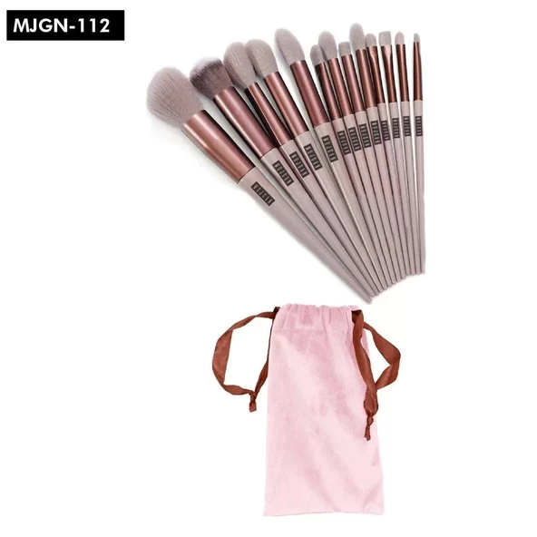 Mujgan 12'li Fix Fırça Seti Pembe - 2