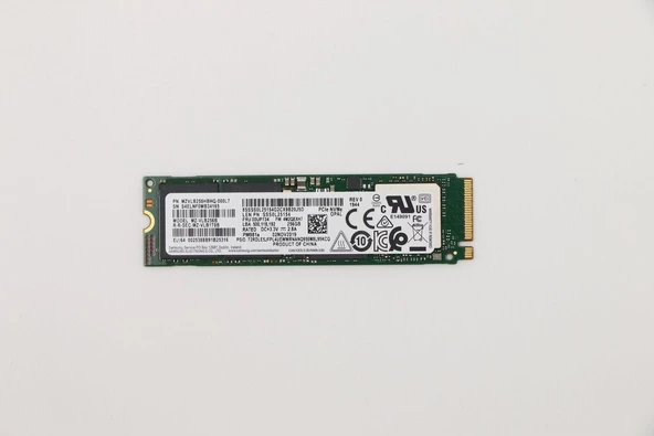 Lenovo 00UP734 256GB PCIe M.2 NVMe SSD Disk (TRAY)