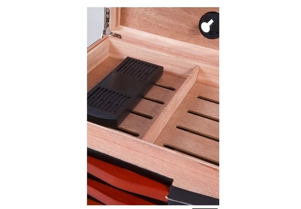 Parmida Humidor  Puro Saklama Kutusu - Siyah 0162 - 4