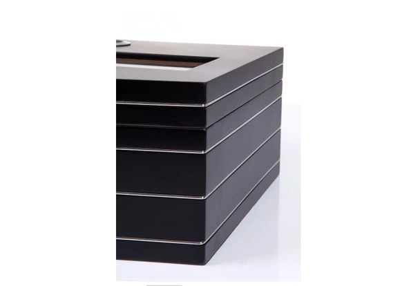 Parmida Humidor  Puro Saklama Kutusu - Siyah 0162 - 3