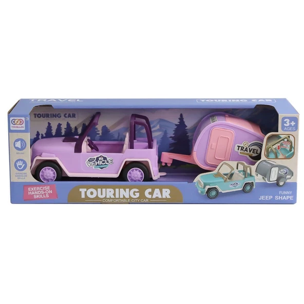 SS113A-SS113C Çekme Karavan Sesli Safari Araba