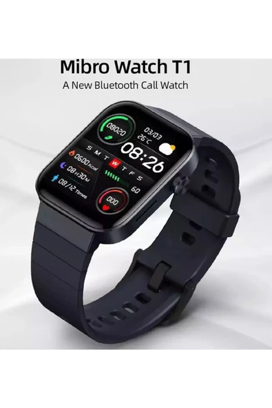 Mibro Eco Mibro T1 Siyah Akıllı Saat - 2
