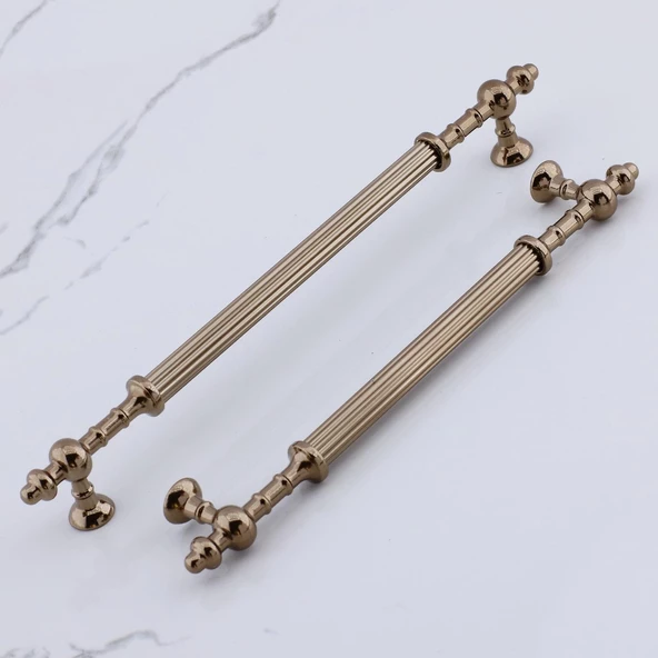 Kader Bronz Metal Kulp 192 mm- 19.2 cm Mobilya Çekmece Mutfak Dolabı Dolap Kulpları Kulbu Kulpu - Resim 7
