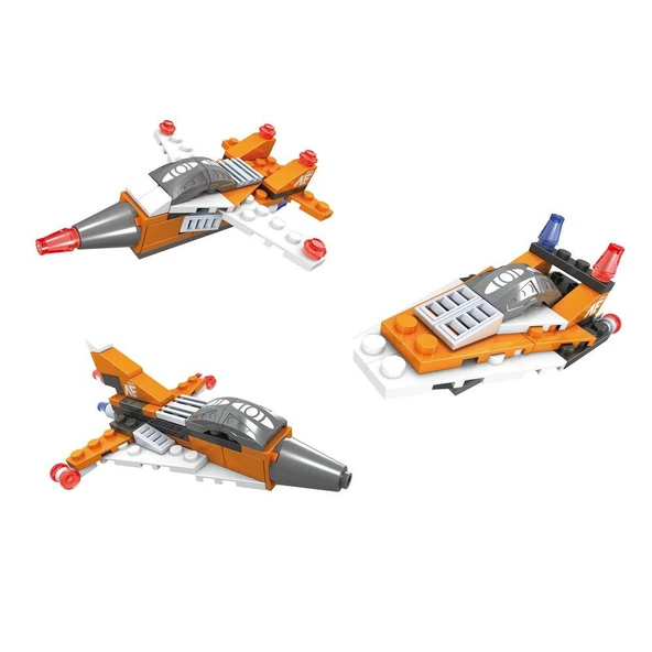 Ausini Assembling Master 3 in 1 62 Parça Hava Araçları - Resim 3