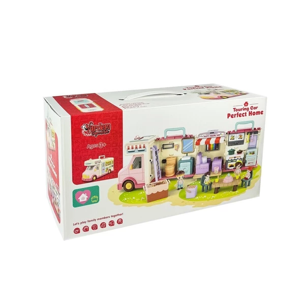 G0021 Sesli Aksesuarlı Açılıp-Katlanabilir Kutulu Karavan