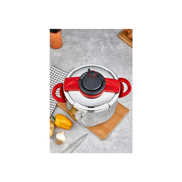 Cooker 8 lt Klipso Kapak Düdüklü Tencere CKR-2878 - 3