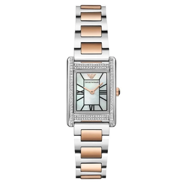 Emporio Armani AR11626 Quartz Çelik Rose/Gri 22 mm Kadın Kol Saati