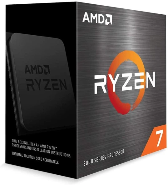 Amd Ryzen 7 5700X AM4Pin 65W Fansız (Box) - 5