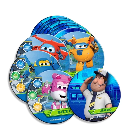 Harika Kanatlar Kartlı Mini Figür Sürpriz Paket - 4