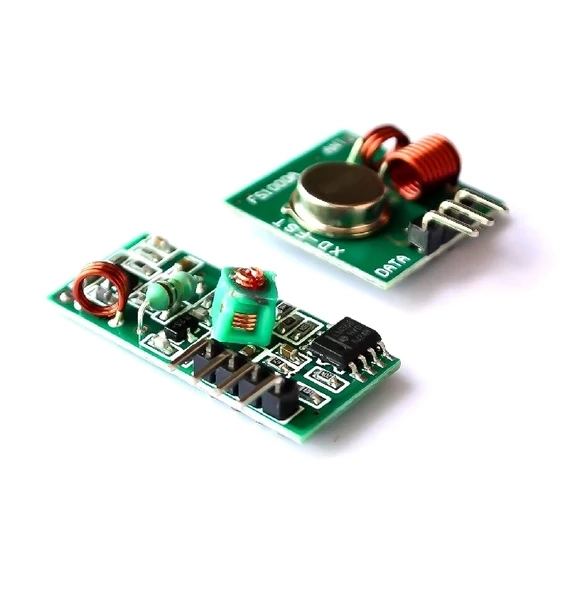 433Mhz RF Alıcı Verici Modül Çifti Kablosuz Haberleşme Kumanda - Resim 3