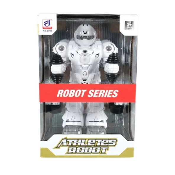 Işıklı Sporcu Atletik Robot 26 cm