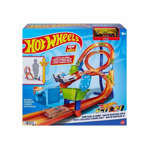 HMB15 Hot Wheels Dikey Yarış Heyecanı Oyun Seti